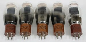 □現状品□ HYTRON VT-62 4本 ＋ RCA VT-62(801A) 1本 真空管 セット 未チェック品 （2745696)