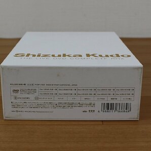 ◇現状品◇ 工藤静香 Shizuka Kudo THE LIVE DVD COMPLETE BOX PCBP-51826 DVD10枚組 小キズ ※再生未チェック（2712195）の画像5