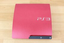 △現状品△ CECH-3000B SR 320GB PS3 SONY 本体のみ　簡易チェック 動作○ 初期化済　キズヨゴレ プレイステーション3 (2754122)_画像2