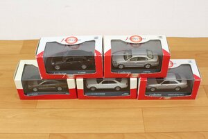 ■現状品■ 京商 J-COLLECTION 1/43 ミニカー 5点セット　箱傷み SKYLINE/CIMA/CEDRIC/GLORIA (2733082)