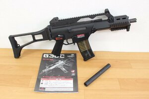 ■現状品■ 東京マルイ 「H&K G36C」 電動エアガン　簡易チェック 試射○　説明書/サプレッサー付 傷み (2745751)