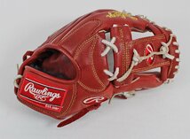 ◇現状品◇ ローリングス/Rawlings JSAマーク入 ソフトボール用グローブ GS8SP120(12.0インチ) 右投げ用 カラー:DRD/Dレッド（2822029）_画像1