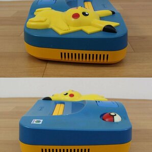 ◇現状品◇ NINTENDO64 ゲーム機 NUS-101 ピカチュウ 接続ケーブル/ACアダプター/コントローラーx1付 ※簡易チェック〇（2754164）の画像5