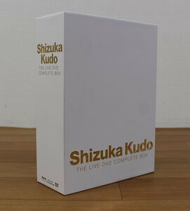 ◇現状品◇ 工藤静香 Shizuka Kudo THE LIVE DVD COMPLETE BOX　PCBP-51826 DVD10枚組 小キズ ※再生未チェック（2712195）