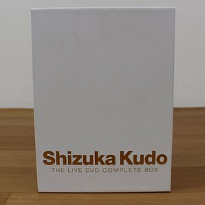 ◇現状品◇ 工藤静香 Shizuka Kudo THE LIVE DVD COMPLETE BOX PCBP-51826 DVD10枚組 小キズ ※再生未チェック（2712195）の画像2