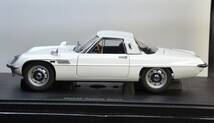 マツダ　コスモスポーツ　白　 AUTO art Mazda Cosmo Sport MILLRNNIUM 1/18 スケール 未使用　 美品_画像3