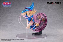 MAGI ARTS 遊☆戯☆王デュエルモンスターズ ブラック・マジシャン・ガール クリボー 1/6 フィギュア WF会場限定 メッキカラー_画像2