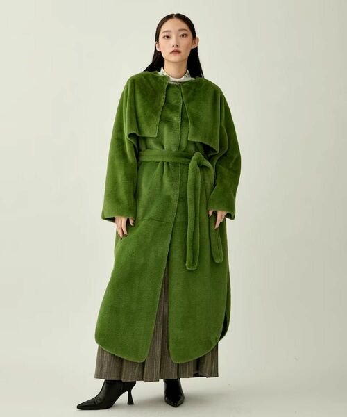 【未使用】Mサイズ　AMERI MANY WAY USEFUL BOA COAT