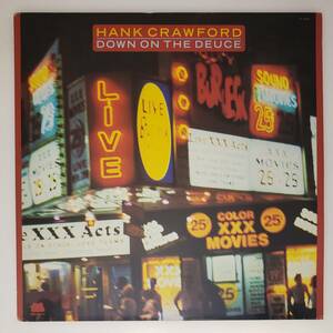 良盤屋◆LP◆Jazz:【米マイルストーン 輸入盤】ハンク・クロフォード☆Hank Crawford/Down On The Deuce/1984◆Funk / Soul◆J-3631