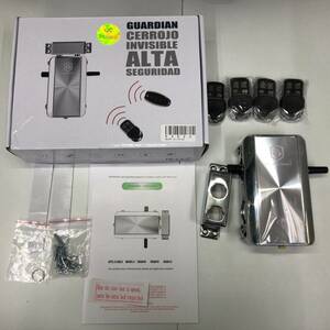  Home door lock kit HXQ908D door lock electron lock crime prevention remote control key wireless locking operation not yet verification 24030503