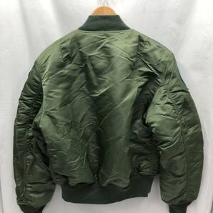 ALPHA INDUSTRIES x Paramount Pictures トップガン スペシャル コレクターズ エディション MA-1 BOXのMA1のみ M カーキ 24032001の画像2