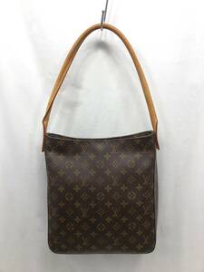 LOUIS VUITTON モノグラム ルーピング GM M51145 ブラウン系 ルイヴィトン SS-227684