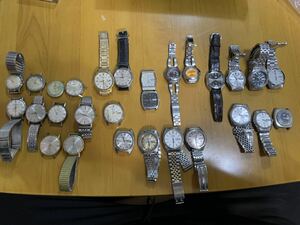 11 セイコー SEIKO 他　時計 まとめ 自動巻き 手巻き クォーツメンズ 腕時計 部品取り