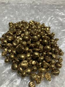 黄金米　K24　純金　K18 ゴールド　砂金　粒　工芸品　工場金　作業金　不揃い　300g以上　加工品　メッキ
