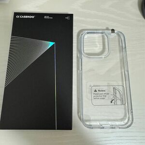 CASEKOO iPhone15Pro用 クリアケース