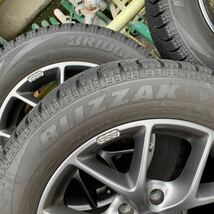 BBS 16インチ スタッドレスタイヤ ブリザック BLIZZAK 205/55R16 アルミホイール 冬用 ※4個口発送_画像5