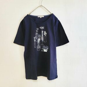 ノースオブジェクト プチ 半袖 Tシャツ 新品 サイズM 濃紺