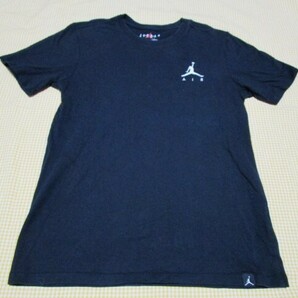 NIKE AIR JORDAN 黒 Ｔシャツ 半袖 Ｓ ナイキの画像1