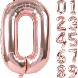 バルーン 風船 0 ゼロ 飾り付け 90cm ピンク 誕生日 パーティー 祭壇