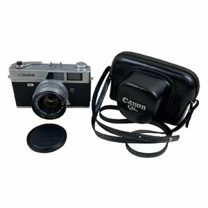 USED Canon Canon Canonet QL17kiyano net film camera silver case attaching .Canon Lens SE 45mm 1:1.7 hobby photographing operation not yet verification 