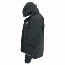 USED THE NORTH FACE ノースフェイス ダウン マウンテン ジャケット ブラック ND92237 サイズL GORE-TEX ゴアテックス ジップアップ メンズ_画像2