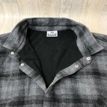 USED PRO CLUB プロクラブ ジャケット チェック ブラック RN#1004 18 チェックシャツ サイズ2XL メンズ トップス アウター 長袖 上着_画像5