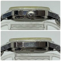 USED OMEGA オメガ ジュネーブ 腕時計 自動巻き デイト 3針 アナログ SS シルバー×ネイビー文字盤 メンズ腕時計 Geneve AUTOMATIC 稼働品_画像5