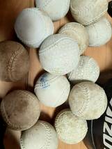 マルエス 軟式野球用ボール M号 (一般・中学生用) 未使用:18個 ※ 中古品:42個_画像7