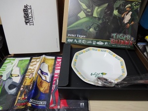 ◎ TIGER＆BUNNY 虎徹のチャーハンセット from Barnaby Brooks Jr. タイガー キャラクロ ランチョンマット 新品未使用品 タイバニ 2点