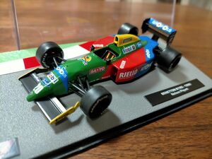 デアゴスティーニF1マシンコレクション 1/43 ベネトンB190(1990)N.ピケ ixo