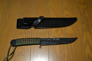 狩猟用　ナイフ　和式ナイフ　播磨元兼　アウトドア　