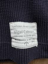 Nigel Cabourn ナイジェルケーボン TURTLE NECK WAFFLE タートルネックワッフル サイズ46 ネイビー_画像6