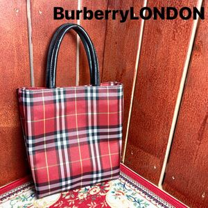 Burberry LONDON ミニハンドバッグ　チェック柄