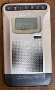 ★ジャンク！ ソニーの2バンドポケットラジオ「ICF-SX220R」はいかが？