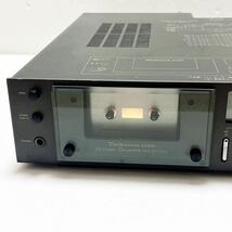 通電確認済 Technics テクニクス RS-M85 ステレオカセットデッキ クォーツD.Dモーター採用_画像2