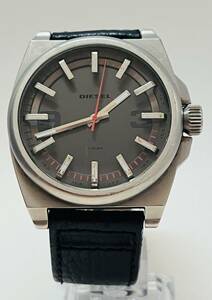  rare operation DIESEL diesel men's wristwatch DZ-1613 quarts type 