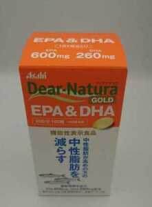 ○A77094:アサヒ ディアナチュラ ゴールド EPA&DHA 30日分 180粒 賞味期限 2025年12月 未開封品