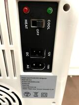 ■H77313:小型冷蔵庫 COOL HEAT 切り替え可能 KB-13.5L 通電のみ確認 ジャンク 中古_画像6