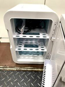 ■H77313:小型冷蔵庫 COOL HEAT 切り替え可能 KB-13.5L 通電のみ確認 ジャンク 中古
