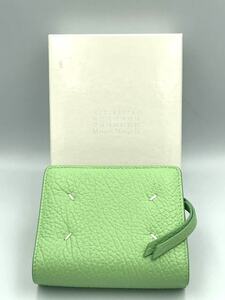 #H76652:Maison Margiela mezzo n Margiela purse fastener green group box equipped used 