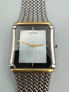 ●H77871:SEIKO セイコー CREDOR クレドール 9570-5150 SS×18KT メンズ 腕時計 稼働品 中古