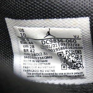 ◎K70514:Nike Air Jordan Air 200E ナイキ エアジョーダン エア 200E DC9836-060 28cm US10 中古の画像9