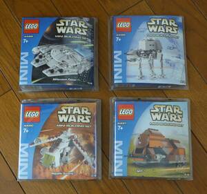 LEGO STAR WARS MINI BUILDING SET 4488、4489、4490、4491 4種 まとめて (レゴ スターウォーズ ミニ ビルディング セット） 