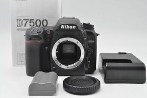 【新品級の極上美品/動作◎】Nikon デジタル一眼レフカメラ D7500 ボディ　ニコン