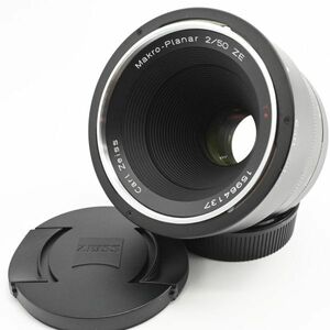 【新品級の極上美品/動作◎】 Carl Zeiss Makro-Planar T* 2/50 ZE カール ツァイス