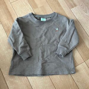 Tシャツ 長袖クルーネック ねずみくんのチョッキ