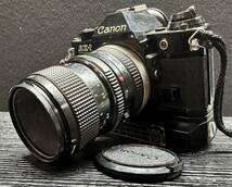 Canon AE-1 PROGRAM ブラック/CANON MACRO LENS FD 50mm1:3.5 / POWER WINDER A2 2x CFE TELEPLUS MC6 キャノン フィルムカメラ #2175_画像1