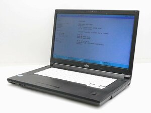 【1円スタート】富士通 LIFEBOOK A746/P FMVA15009 Core i5 6300U 2.4Ghz 8GB 15.6インチ OSなし BIOSのみ