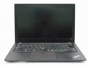 【1円スタート】Lenovo ThinkPad X280 20KES6D600 Core i5 8250U 1.6Ghz 8GB 12.5インチ OSなし 通電不可