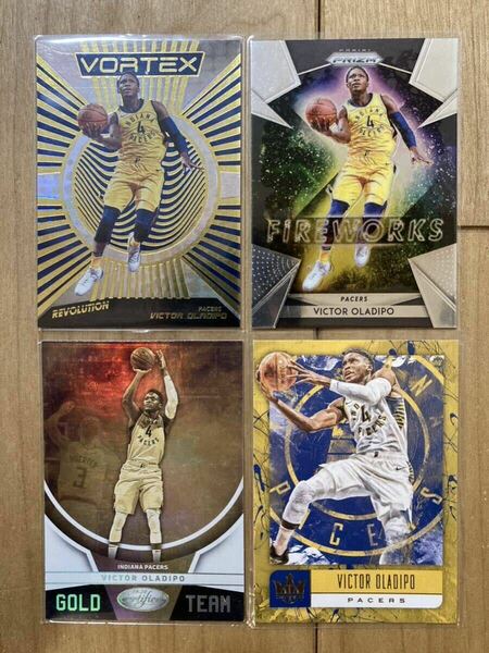 NBA Panini Prizm FIREWORKS COURT KINGS 他 VICTOR OLADIPO ビクター オラディポ pacers ペイサーズ 4枚 セット